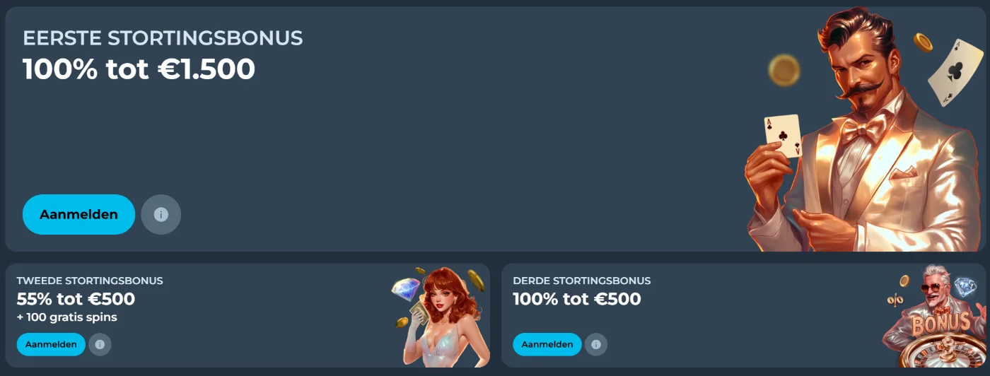 Gigaspinz Welkomstbonus